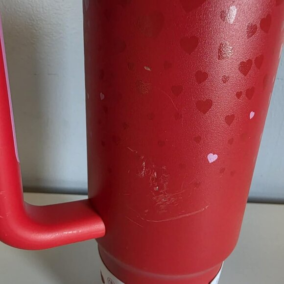 NWT Stanley Quencher H2.0 Tumbler 30 OZ Red Heart Edition (#2) - Picture 4 of 8